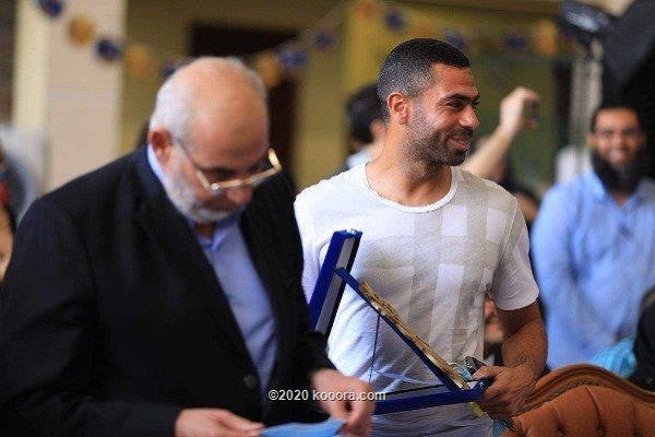 Egyptian Football Player Attend Quranic Event  
