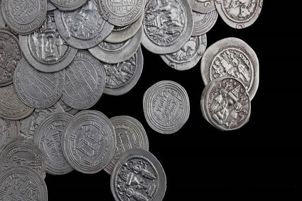 Islamic coins on display in Abu Dhabi