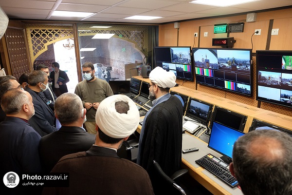 Turkish Delegation Visits Audio-Visual Management Office of Imam Reza Holy Shrine