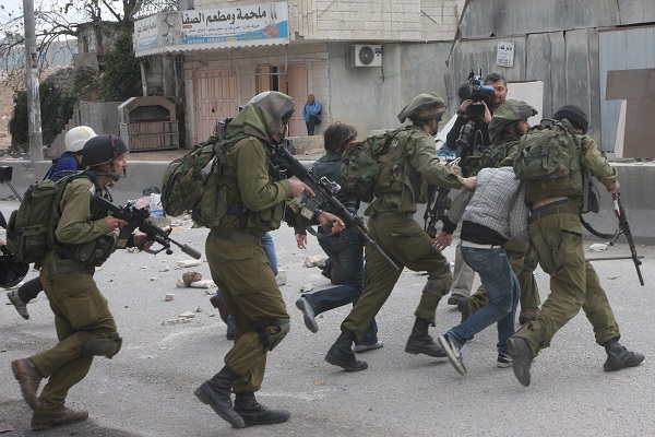 Zionist forces in West Bank