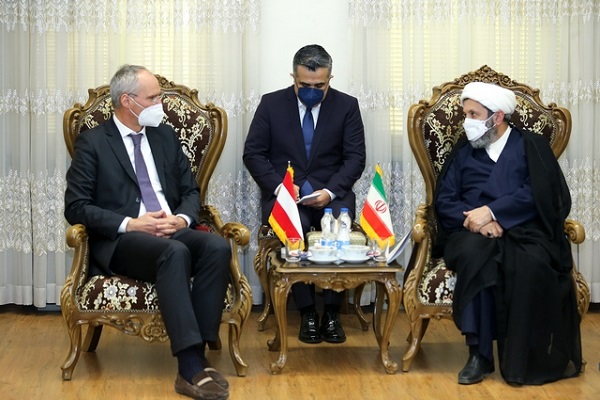 Austrian Ambassador to Iran meets with ICRO Chief  
