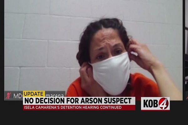 Arson suspect