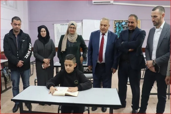 Quran contest for students in Palestine