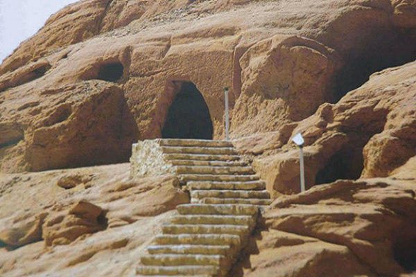 A place said to be the burying place of Prophet Shuaib
