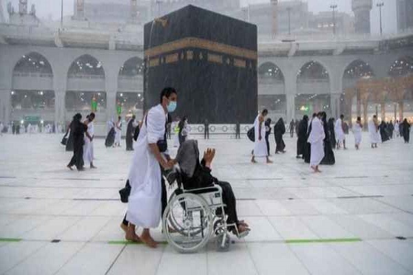 Rain in Mecca