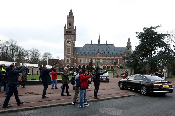 UN court in the Hague 