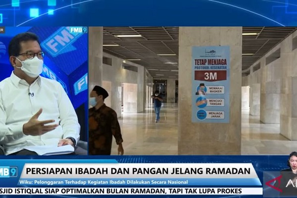 Spokesperson for the Indonesian COVID-19 handling task force, Wiku Adisasmito