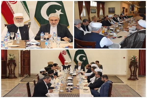  Iranian Envoy, Pakistani Scholars Meet in Islamabad  