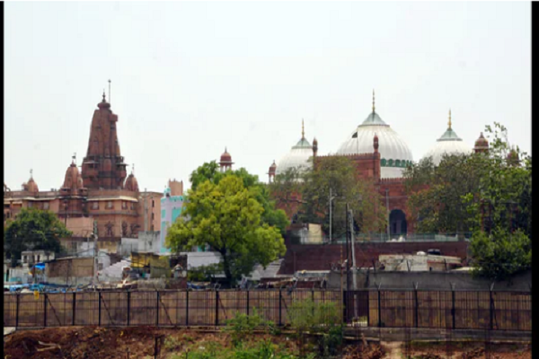 Sri Krishna Janmabhoomi temple and Shahi Idgah mosque, in Mathura