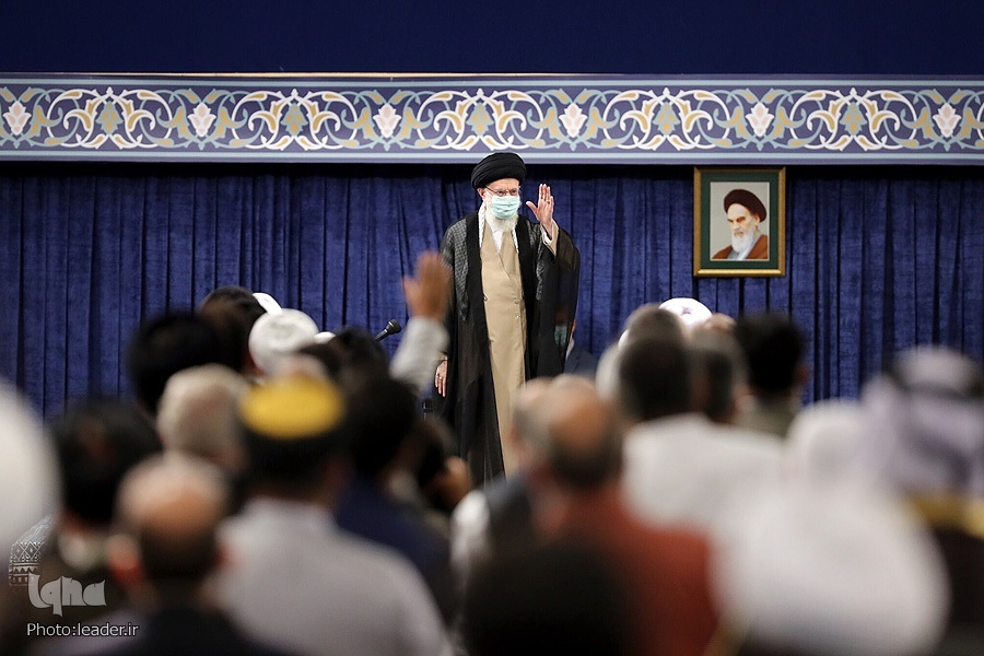 Leader of Islamic Revolution Ayatollah Khamenei