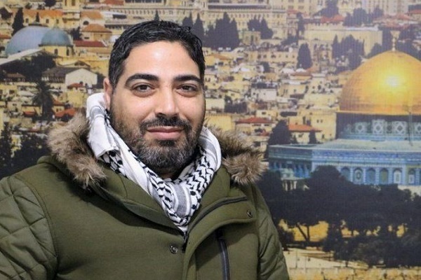 Arafat Abdullah Abu Zayed, spokesperson for the Palestinian Islamic Jihad student association