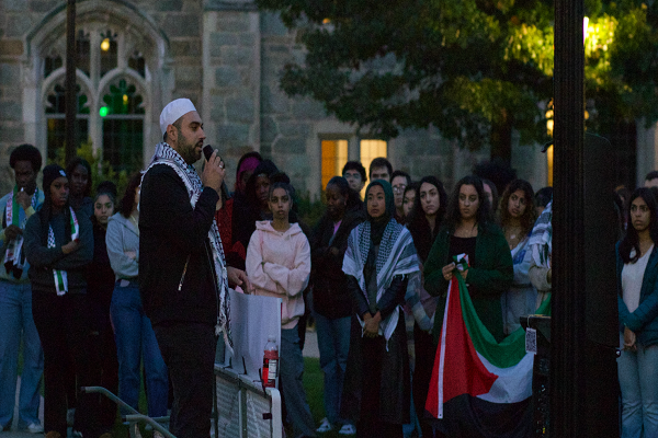 Prayer for Palestine Held at Boston College