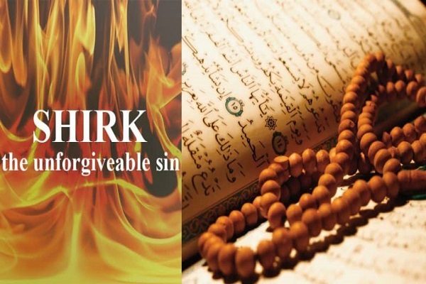 Shirk according to the Quran