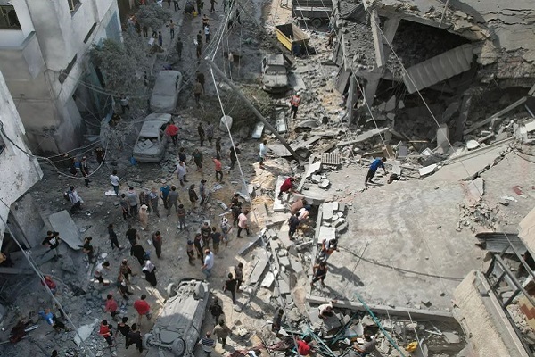 Gaza under Israeli attack