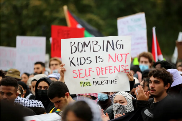 Canadians rally to condemn Israeli atrocities in Gaza