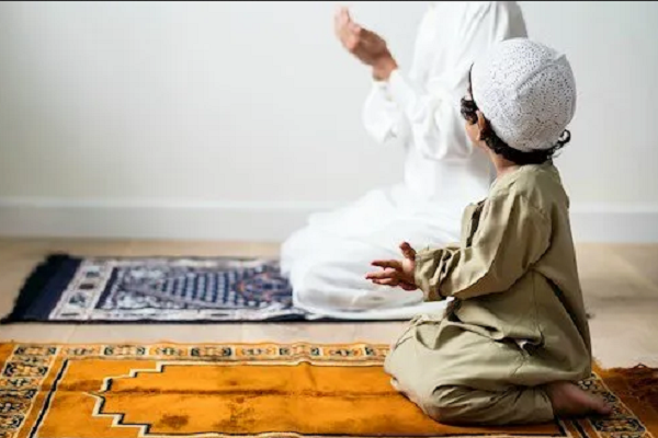 Praying to God