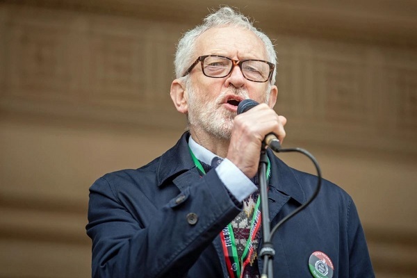 Former UK Labour Party leader Jeremy Corbyn