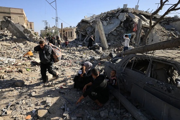 Gaza under Israeli attack
