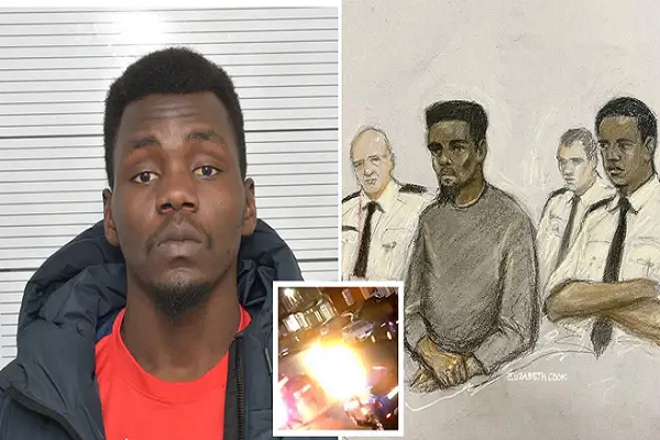 Trial of British man who set fire to two Muslims