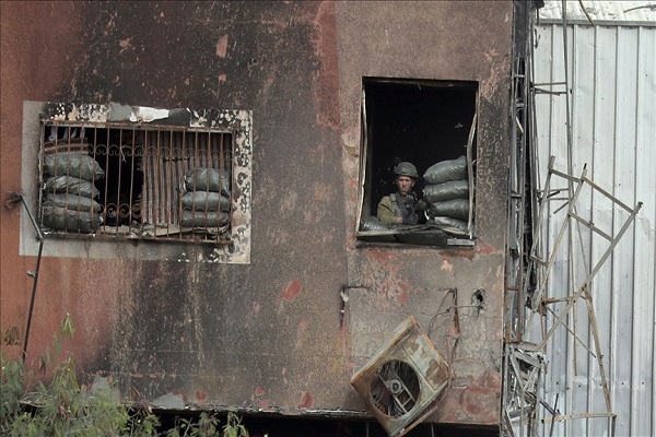 An Israeli sniper