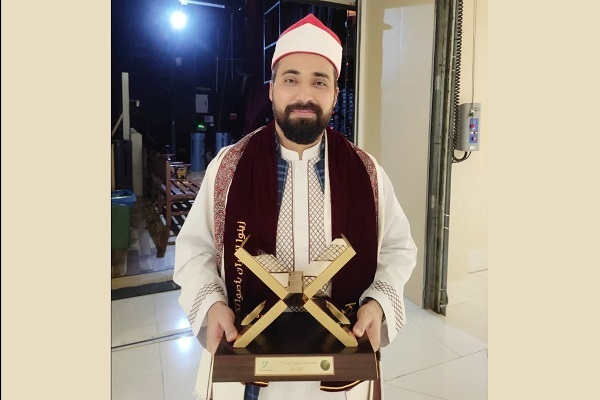 Iranian qari Mohammad Hassan Hassanzadeh,