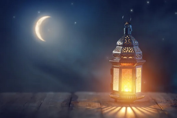 Crescent moon of Ramadan