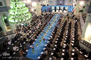 Ramadan Quran Reading Session at Abdul Azim Hassani Shrine