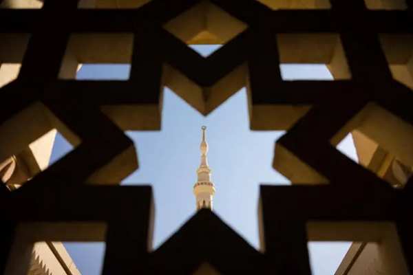 A mosque in Saudi Arabia