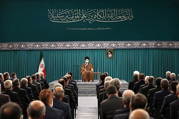 Leader of the Islamic Revolution Ayatollah Seyed Ali Khamenei