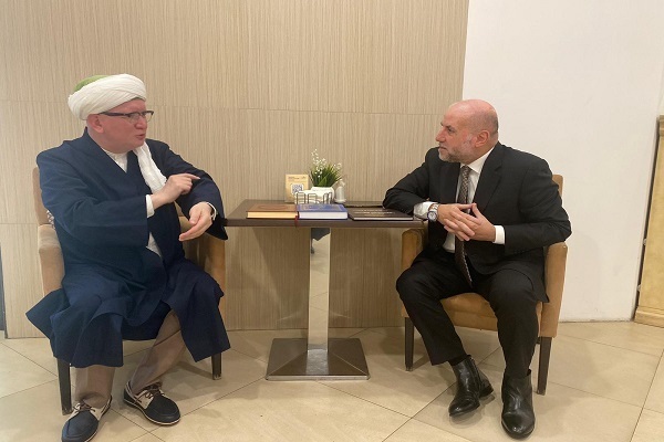 Mahmoud Al-Habbash and Farid Salman meet in Kazan, the capital of Tatarstan.