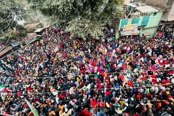 Muslim protest in India