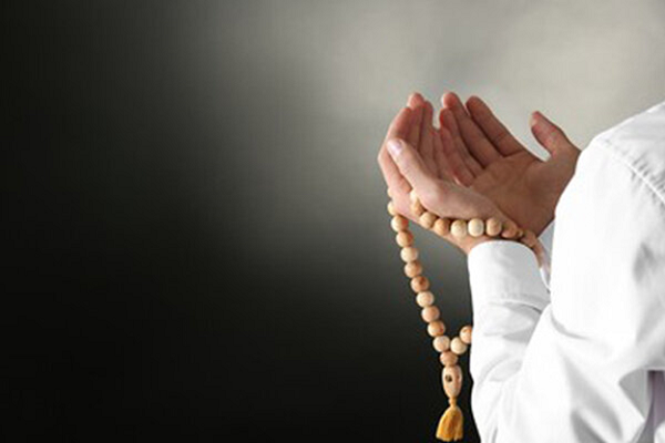 Saying prayers