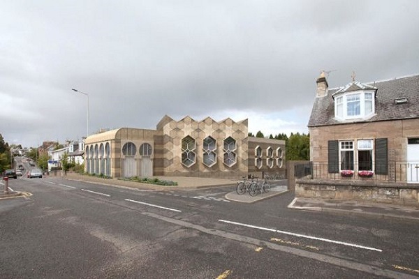 Architectural drawings of the planned new mosque on Jeanfield Road in Perth