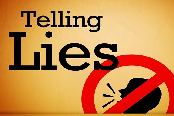 Telling lies