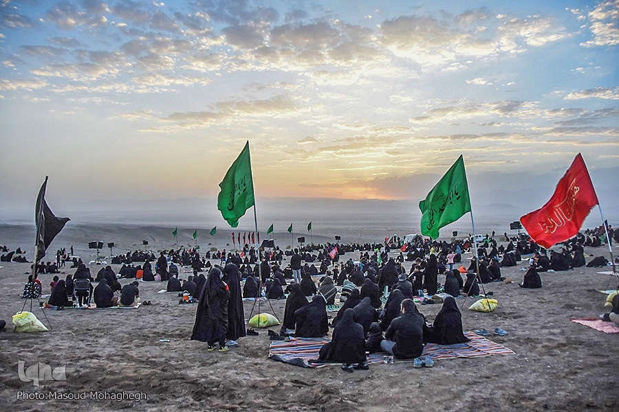 Mourning procession for Imam Hussein