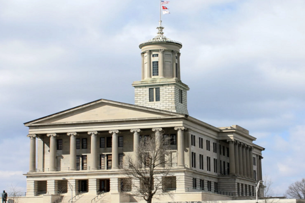 The Tennessee capitol in Nashville