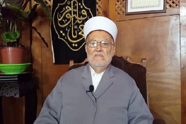Sheikh Ekrima Sabri, the imam and preacher of Al-Aqsa Mosque