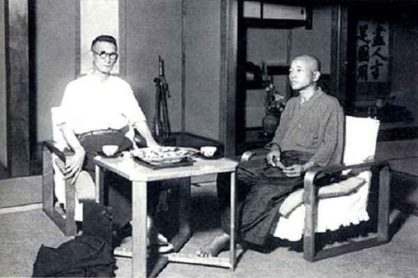 Okawa Shumei, a non-Muslim who translated the Quran into Japanese (Left)