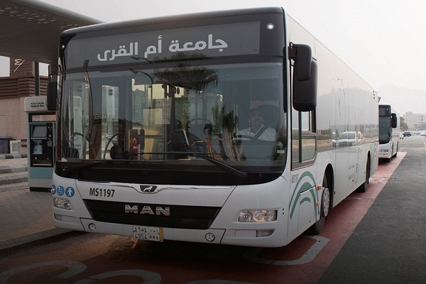 Buses ready to transport Hajj pilgrims