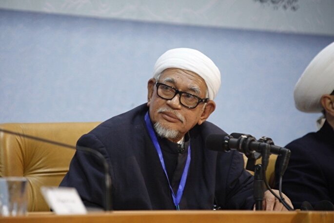 Abdul Hadi Awang, head of the Islamic Party of Malaysia (Parti Islam Se-Malaysia)