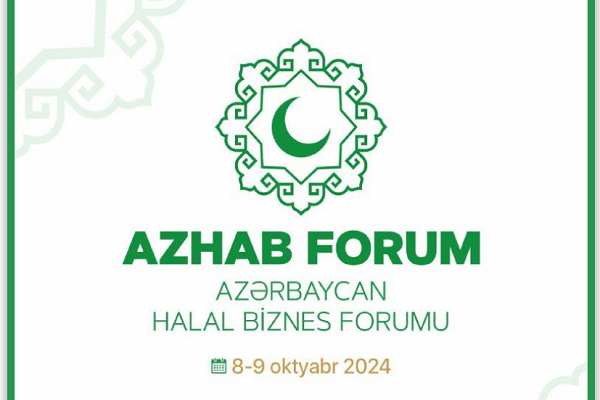 The inaugural Azerbaijan Halal Business and Tourism Forum (AZHAB Forum) in Baku is slated for October 8-9, 2024