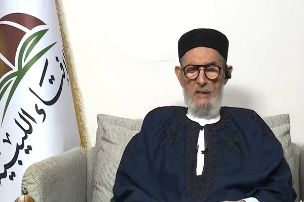 Sheikh Sadiq Al-Ghariani, the grand Mufti of Libya
