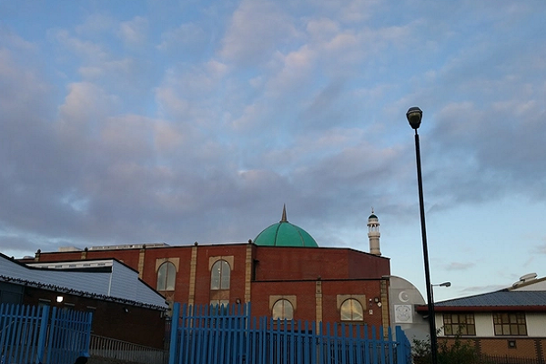 A mosque in Newcastle, Britain