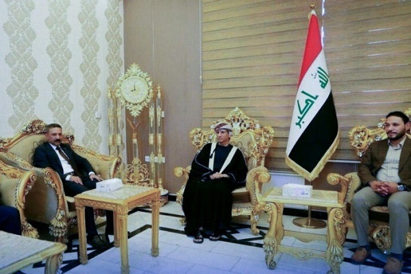 Mohamed al-Hassan, the UN Secretary General’s Special Representative for Iraq (center)