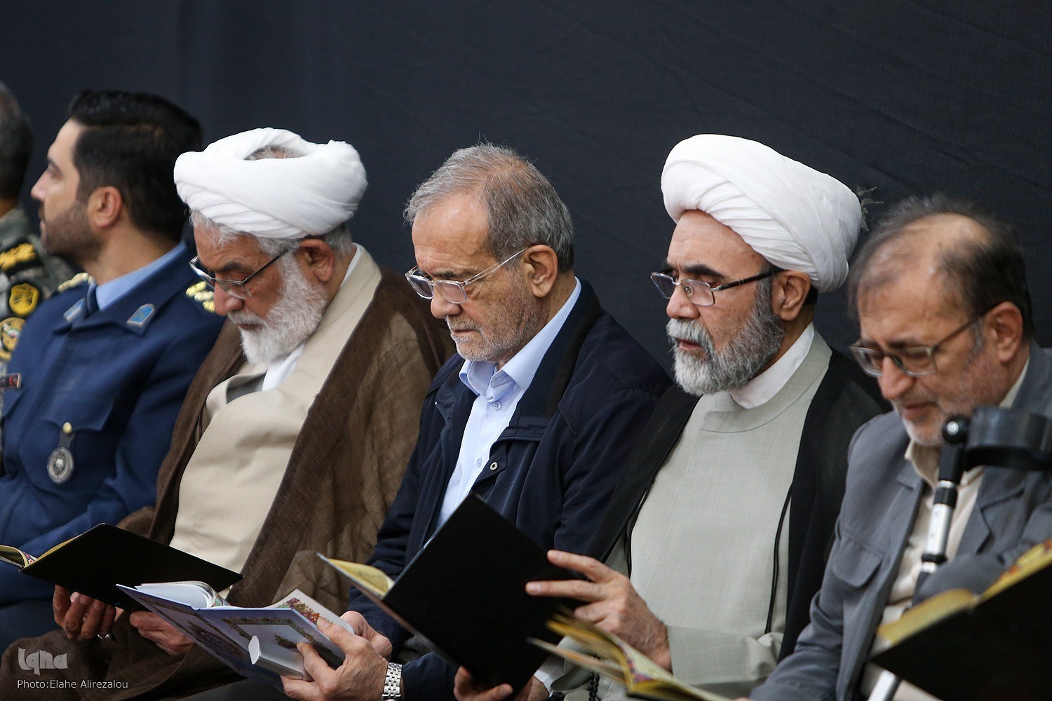 Iran’s Top Officials Attend Memorial Service on 40th Day after Nasrallah Martyrdom