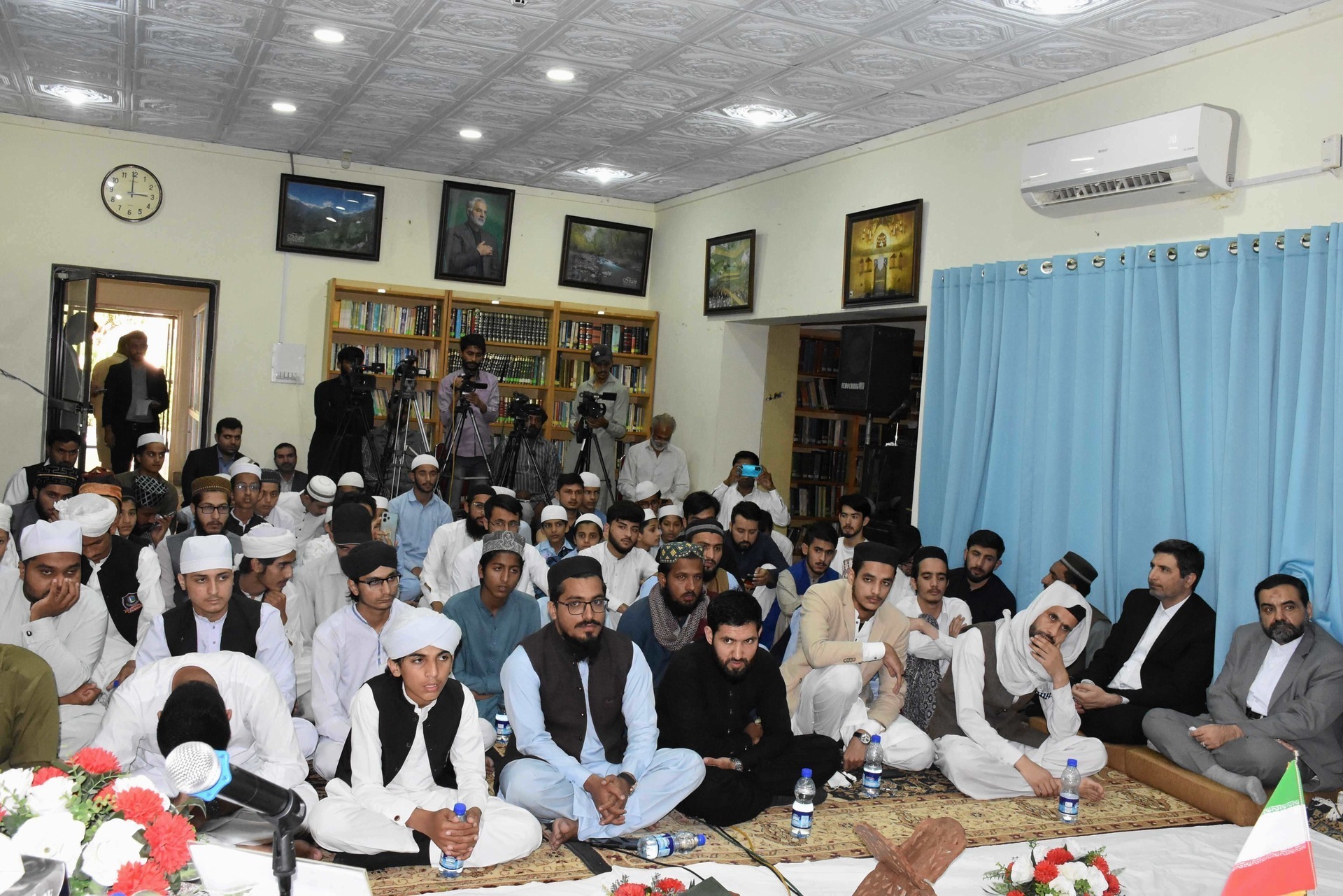 Participants in a Quran competition on in Rawalpindi, Pakistan
