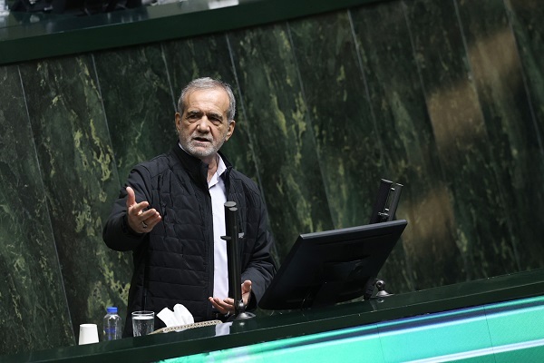 Iranian President Masoud Pezeshkian