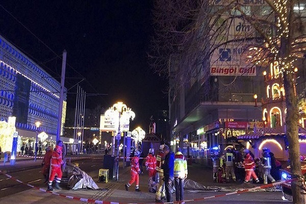 A car plowed through a Christmas market in the central German city of Magdeburg on Friday evening, December 20, 2024, killing 11 people and injuring tens of others.