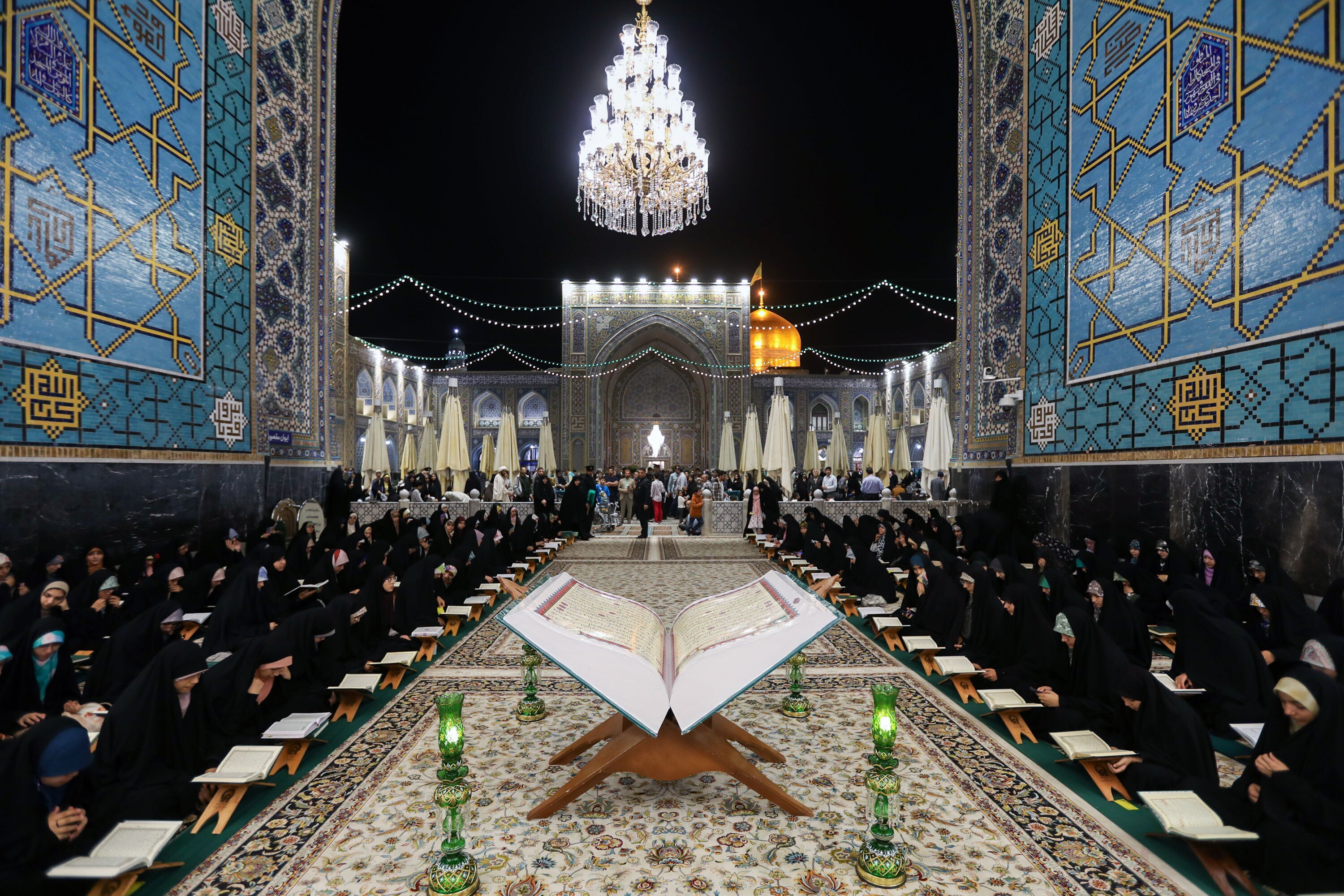 Holy shrine of Imam Reza (AS) in Mashhad, northeast Iran