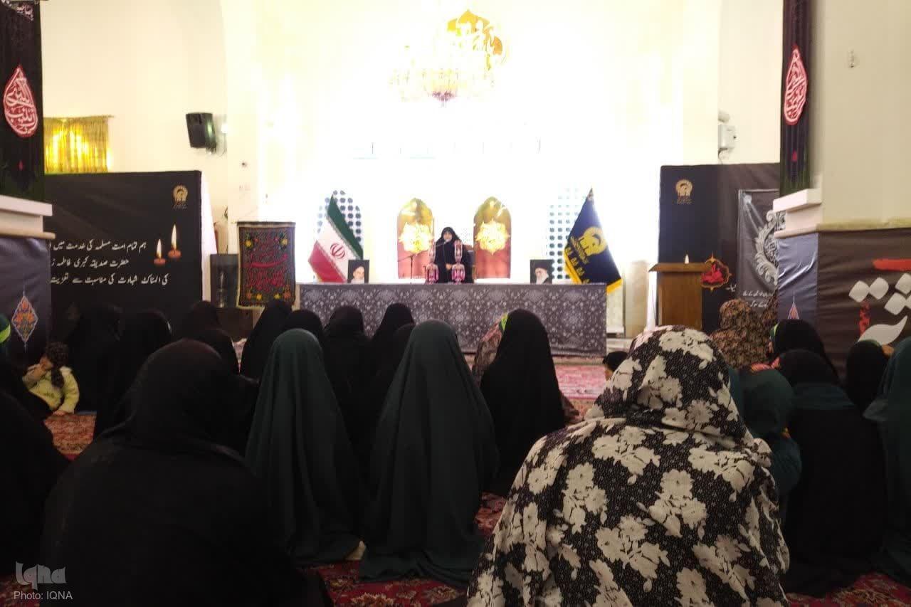 A mourning program was held at the holy shrine of Imam Reza (AS) in Mashhad, northeast Iran, on December 4, 2024.